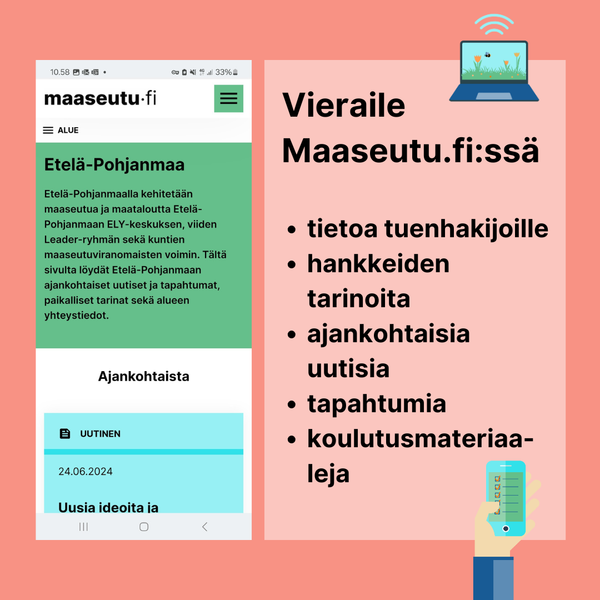 Kipsin levitystä pellolle traktorilla