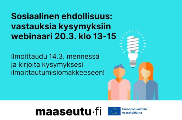 Sosiaalinen ehdollisuus -webinaarin kuvituskuva
