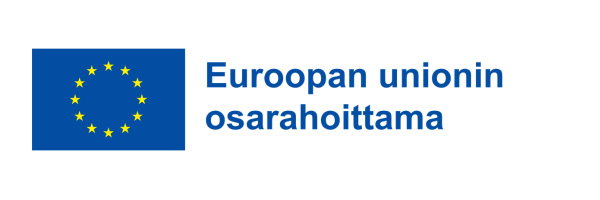 EU-lippu ja teksti Euroopan unionin osarahoittama.