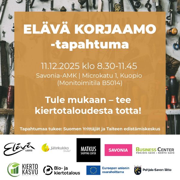 Mainosteksti tapatumasta