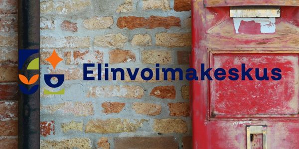Elinvoimakeskuksen logo, jossa lukee Elinvoimakeskus
