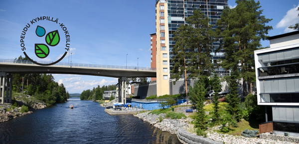 kanava, jonka päälä silta