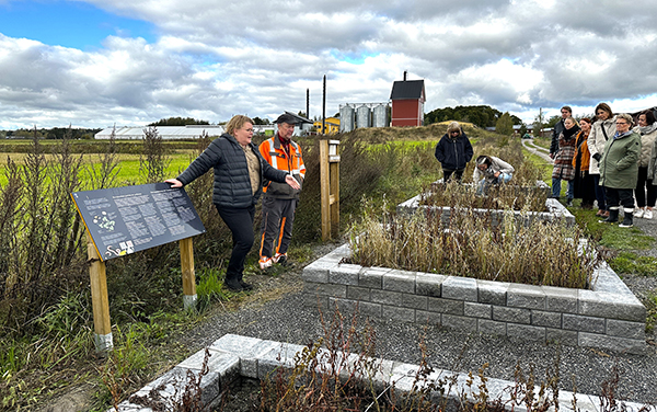 Maatalouden vesistöpolku Tuorlassa.