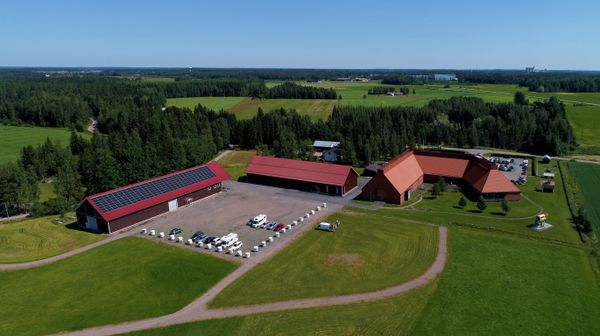 Ilmakuva Sarka-museosta.