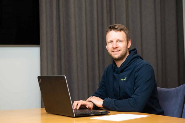 Partelin kehitysjohtaja Fredrik Albrecht.
