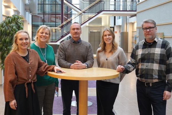 Next rural -hankkeen työntekijät.