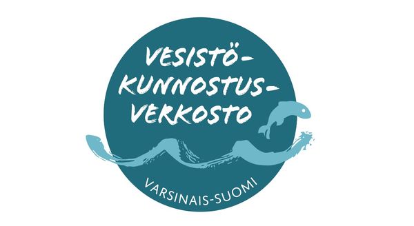 Vesistökunnostusverkoston logo.
