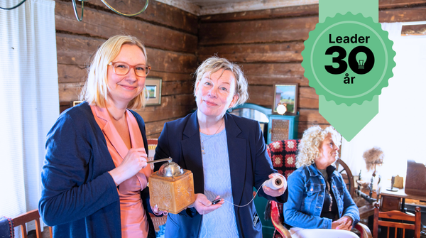 Tiina Hero och Rauni Halonen.