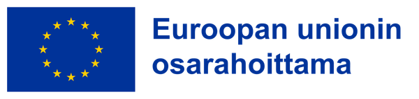 EU:n osarahoittama logo.