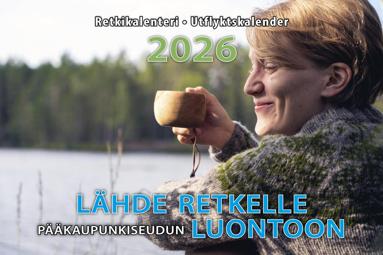 Luontoretkikalenterin kansi.