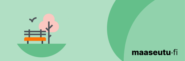 Koristeellinen kuva, jossa linkki maaseutu.fi/Keski-Suomi-sivustolle.
