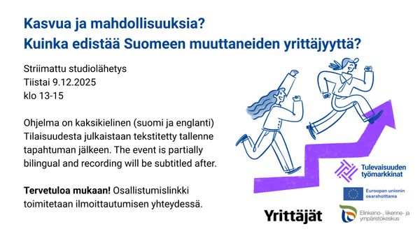 kuva kokoustilasta, jossa ihmiset istuvat valkoisten pöytien ääressä ja kuuntelevat edessä olevaa puhujaa